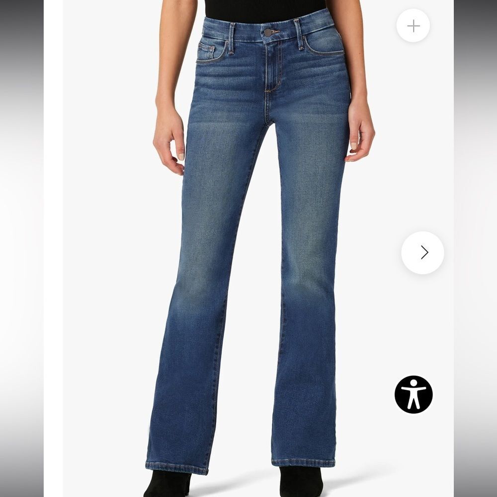 Joe’s Jeans Provocateur Candice Blue Faded Wash Straight Leg Bootcut Size 26